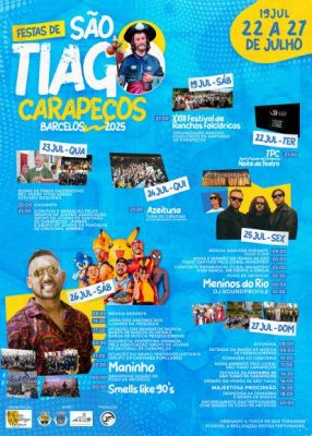 Festa em Honra de São Tiago de Carapeços 2025