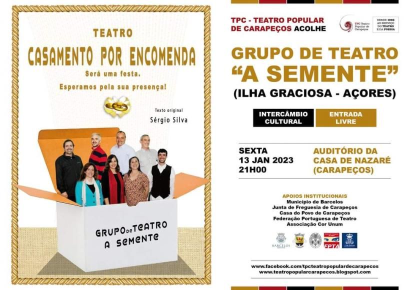 Peça de Teatro "Casamento por encomenda"