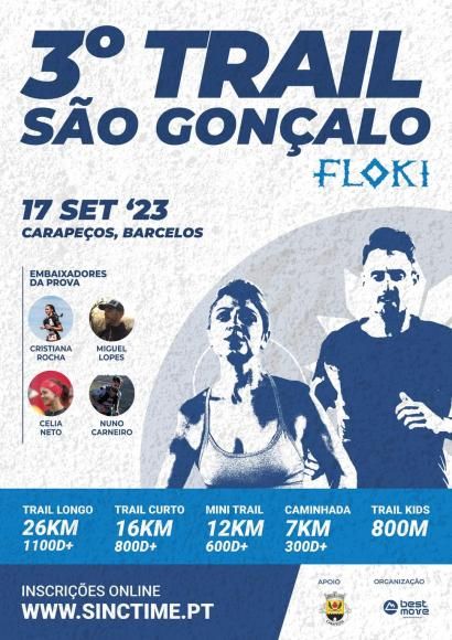 Trail São Gonçalo Floki - Inscrições