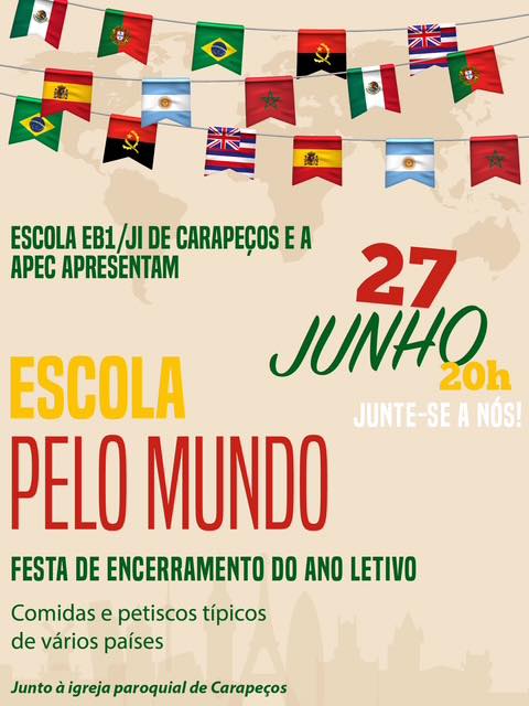 Festa de Final de Ano “Escola pelo Mundo” 