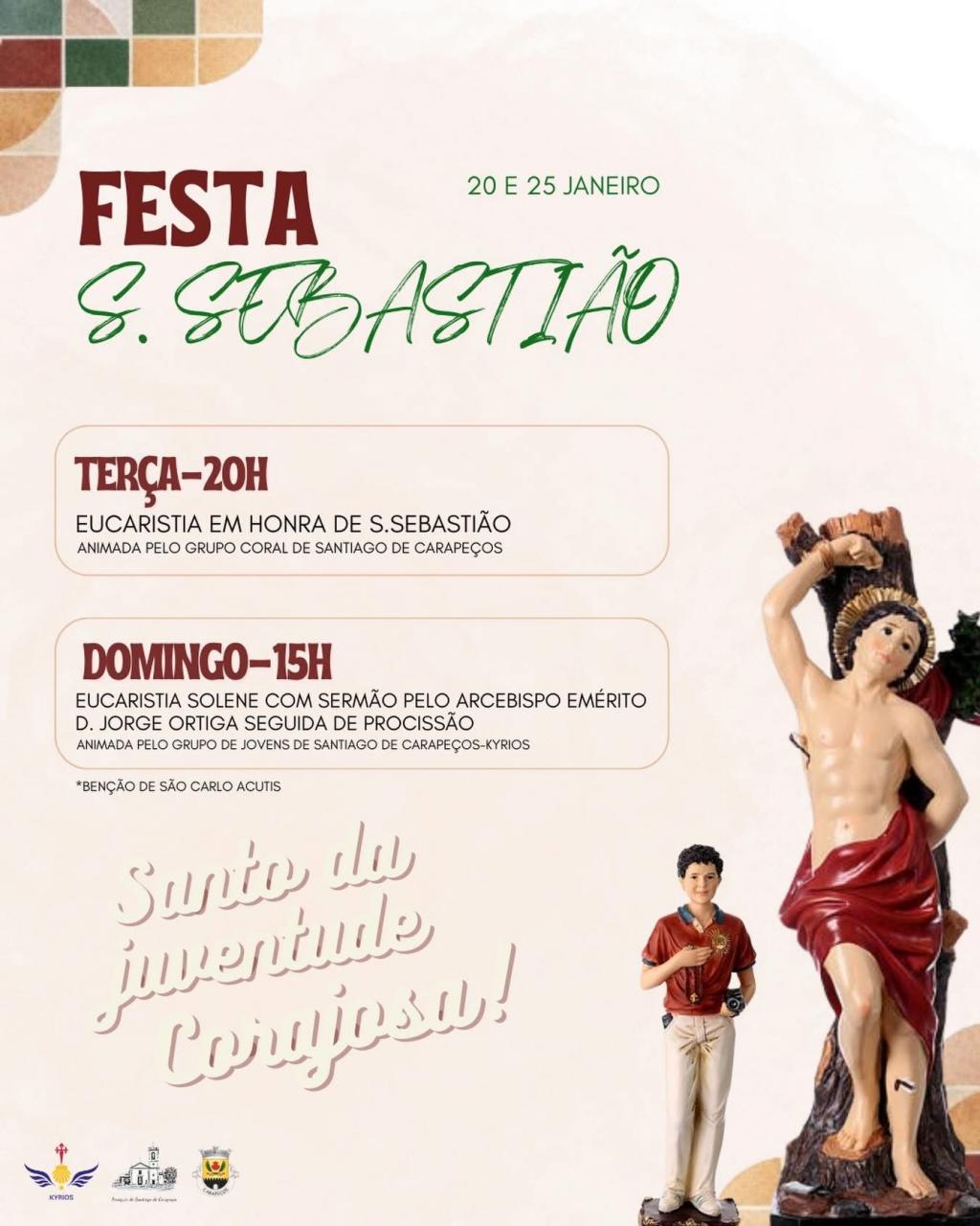 Festa de S&atilde;o Sebasti&atilde;o 2026